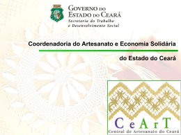 Coordenadoria do Artesanato e Economia Solidária do Estado do