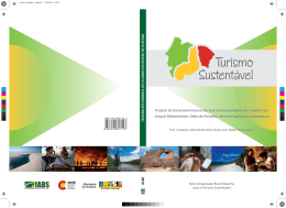 Projeto de Desenvolvimento do Turismo Sustent&aacute;vel nas regi&otilde;es