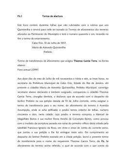 Volume 7 - livro 41 - Secretaria de Fazenda de Cabo Frio