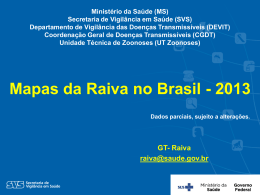 Mapas da Raiva no Brasil - 2013