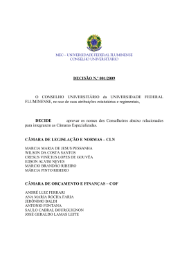 01 - Conselhos Superiores da Universidade Federal Fluminense