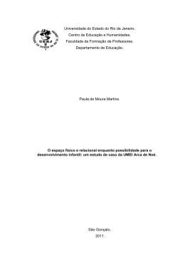 PMM.1.2011 - Faculdade de Forma&ccedil;&atilde;o de Professores