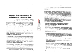 Aspectos técnico-econômicos da