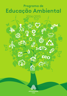 Programa Educa&ccedil;&atilde;o Ambiental 2014-15