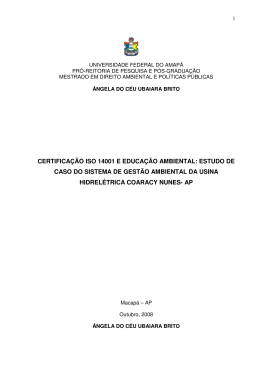 certificação iso 14001 e educação ambiental