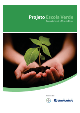 Cartilha: Projeto Escola Verde