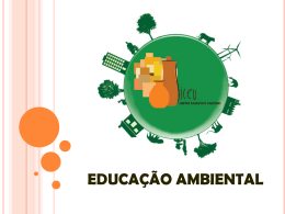 EDUCA&Ccedil;&Atilde;O AMBIENTAL