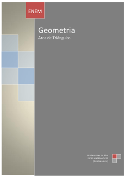 &Aacute;reas de tri&acirc;ngulos &ndash; Enem