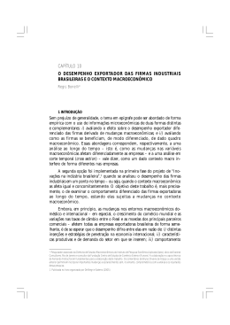 cap&iacute;tulo 10 o desempenho exportador das firmas industriais