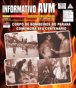corpo de bombeiros do paraná comemora seu centenário