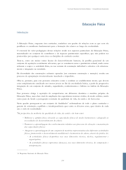 Educa&ccedil;&atilde;o F&iacute;sica