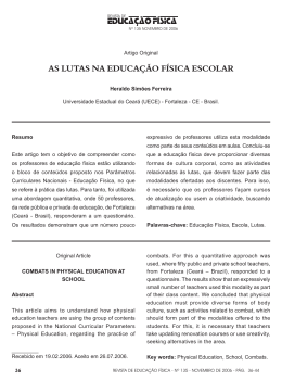 As lutas na educa&ccedil;&atilde;o f&iacute;sica escolar - FNK-P