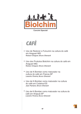 CAFÉ - Biolchim