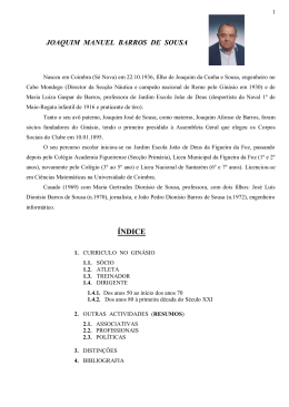 joaquim sousa - Gin&aacute;sio Clube Figueirense