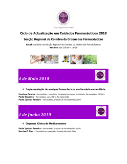 4 de Maio 2010 1 de Junho 2010