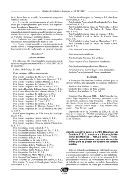 Processos de selec&ccedil;&atilde;o para preenchimento de
