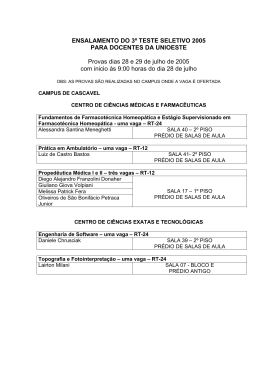 GABINETE DA REITORIA