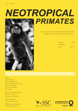 Issue 1 - Primate Specialist Group