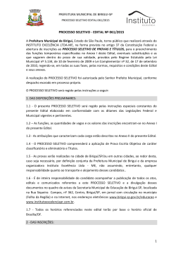 Documento Edital - Birigui - SP