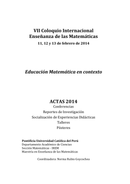 Linguagem Matemática: tradução e polissemia