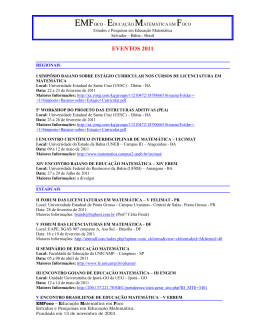 EVENTOS 2011