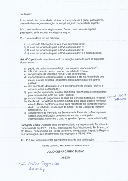 Art :fé Esta Resoluçao entra em vigor na data de sua