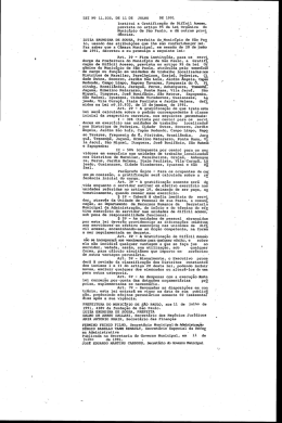 Itr&aacute;rio, esta lei entrar&aacute; em vigor na data de sua