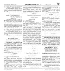 ISSN 1677-7042 - Secretaria de Portos
