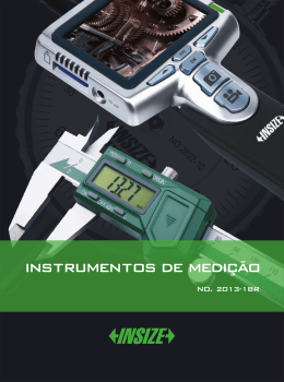 INSTRUMENTOS DE MEDI&Ccedil;&Atilde;O