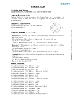 Extensão para Centro Cirúrgico