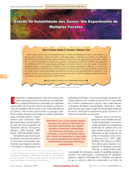 Estudo da Solubilidade dos Gases: Um Experimento de