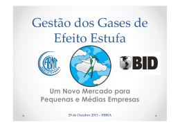 Gest&atilde;o dos Gases de Efeito Estufa &ndash; Isabel (2)