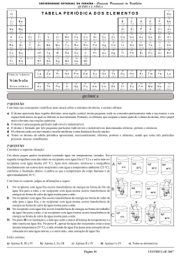 Qu&iacute;mica e F&iacute;sica