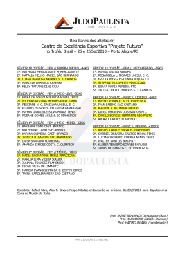 JUDO AULISTA - JudoPaulista
