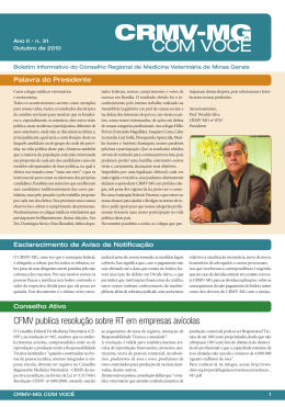Out/2010 - CRMV-MG
