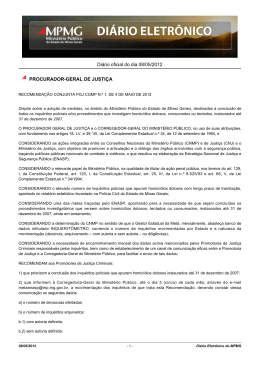 Diário oficial do dia 08/05/2012 PROCURADOR