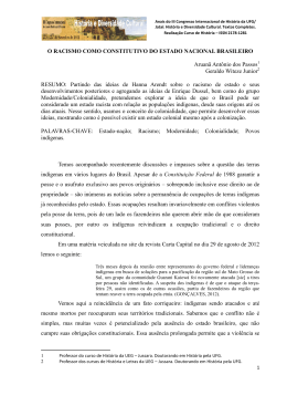 90&ordm; link - IV Congresso Internacional de Hist&oacute;ria: Cultura, Sociedade