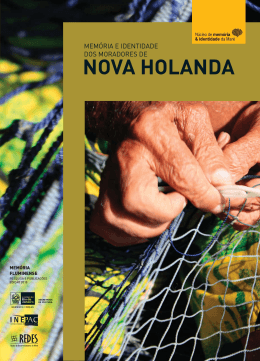 Mem&oacute;ria e Identidade dos Moradores da Nova Holanda