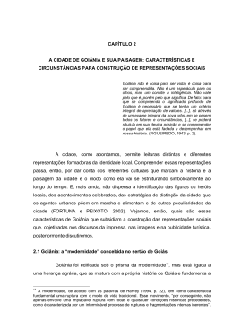 Vozes da cidade: as respostas dos moradores sobre Goi&acirc;nia