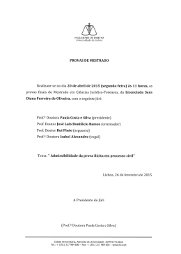 Dr.&ordf; Sara Diana Ferreira de Oliveira