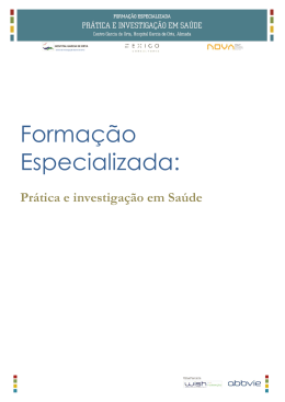 Formação Especializada: