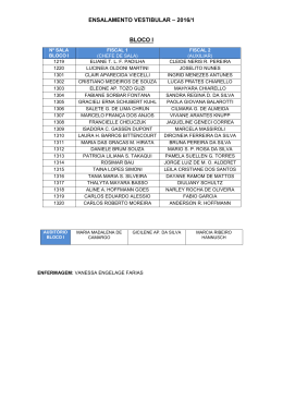 ENSALAMENTO VESTIBULAR 2016-1