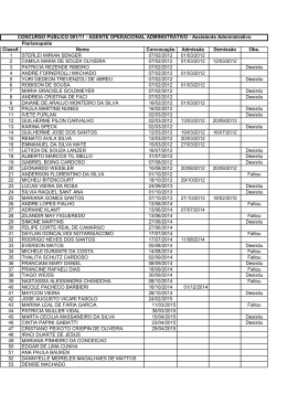 Assistente Administrativo