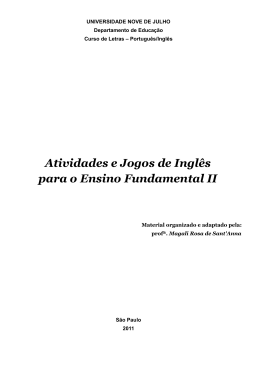 Vamos praticar a linguagem oral