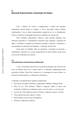 4 Bancada Experimental e Aquisi&ccedil;&atilde;o de Dados - Maxwell - PUC-Rio