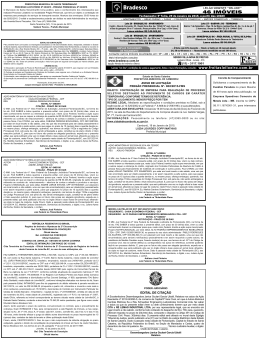 EDITAL DE CITA&Ccedil;&Atilde;O