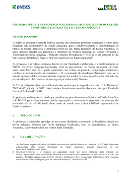 1 CHAMADA P&Uacute;BLICA DE PROJETOS