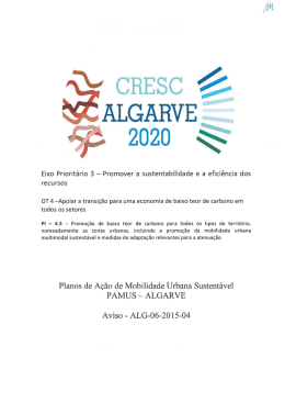 Aviso - CRESC Algarve 2020