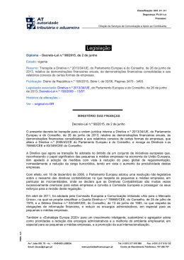 Decreto-Lei n.&ordm; 98/2015, de 2 de junho