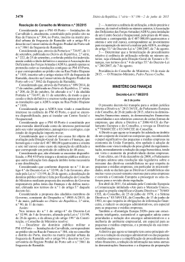 Decreto-Lei n.&ordm; 98/2015